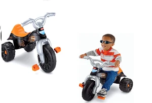 Toddler Tricycle Harley Davidson Ride On Trike Little Motorcycle Rider Indoor - Picture 1 of 8