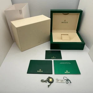 Rolex Genuino Daytona 116508 Caja Reloj Caja 39141.01 L Folleto Tarjeta Estuche Manual - Imagen 1 de 17