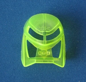 Lego Bionicle - TRANS NEON GREEN Miru Kanohi Limited Edition Toa Mask 32565 - Picture 1 of 2