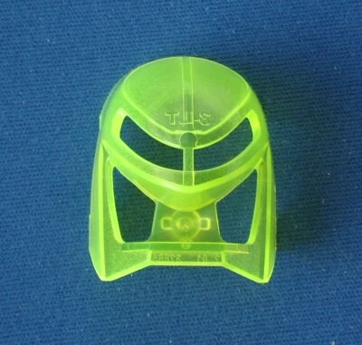 Lego Bionicle - TRANS NEON GREEN Miru Kanohi Limited Edition Toa Mask 32565 - Image 1 of 2
