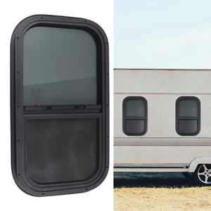 2* RV Vertical Slider Window Camper Enclosed Cargo Trailer+Mounting Trim Rings - Bild 1 von 19