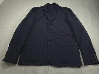 Chaqueta Norse Projects Para Hombre 44 Azul Blazer Boras Viaje Máquina de Escribir Abrigo Deportivo Foto 1 de 4