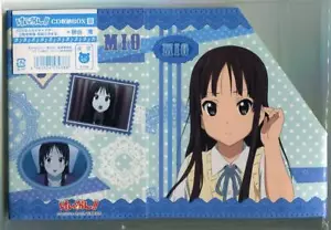 estuche almacenamiento caja cartón K-ON! anime movic Akiyama Mio - Imagen 1 de 3