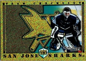 Mike Vernon Sharks 1998-99 Pacific Dynagon Ice Team Checklists #23