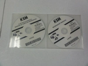 Kubota LA434 Front End Loader Flat Rate Schedule and Workshop Manual CD's - Picture 1 of 6