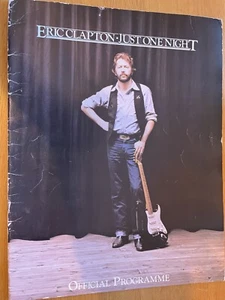 Eric Clapton Just One Night Tour Programme 1980 - Picture 1 of 1