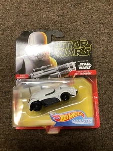 First Order Jet Trooper - Star Wars Rise of Skywalker Character Car - Hot Wheels - Picture 1 of 1