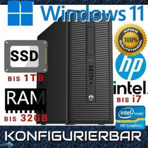 PC Premium HP ProDesk 600 G1 MT hasta Intel Xeon 32 GB RAM 1000 GB SSD WIN 11 - Imagen 1 de 10