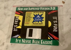 Vintage America Online v3.0 Floppy Disk 3.5" 1994 1996 AOL - Picture 1 of 2