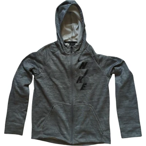 Nike Dri-Fit Trainingsjacke grau Full Zip Laufjacke sportlich Gr. XL - Bild 1 von 9
