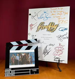 Firefly Series Finale Script signed - Autogramm Reprints - Nathan Fillion - Bild 1 von 6