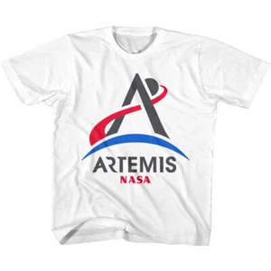 NASA Artemis Program Return Astronauts To The Lunar Surface Logo Youth T Shirt - Picture 1 of 3
