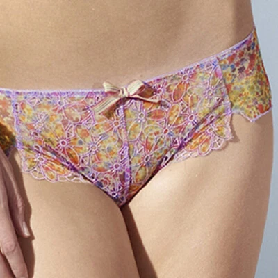 Short Braguitas Boyshort Panache Cleo Francis Púrpura Rosa Colorido 38 42 44 46 - Imagen 1 de 4