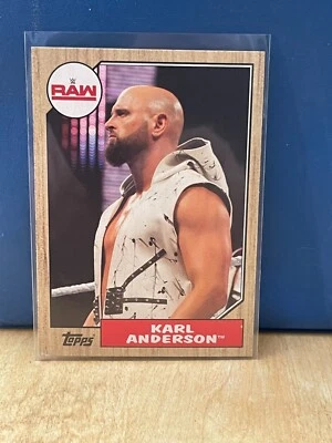 Karl Anderson 2017 Topps Heritage WWE Wrestling - #24 - Image 1 of 2