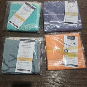 FINAL SALE 30 PIECES LUXURY BEACH TURKISH PESHTEMAL TOWEL100%COTTON-ORGANIC - Picture 1 of 7
