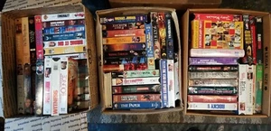 VHS Lot Collection 100+ Titles Mixed Condition Working Hits Classics Action $1ea - Picture 1 of 12