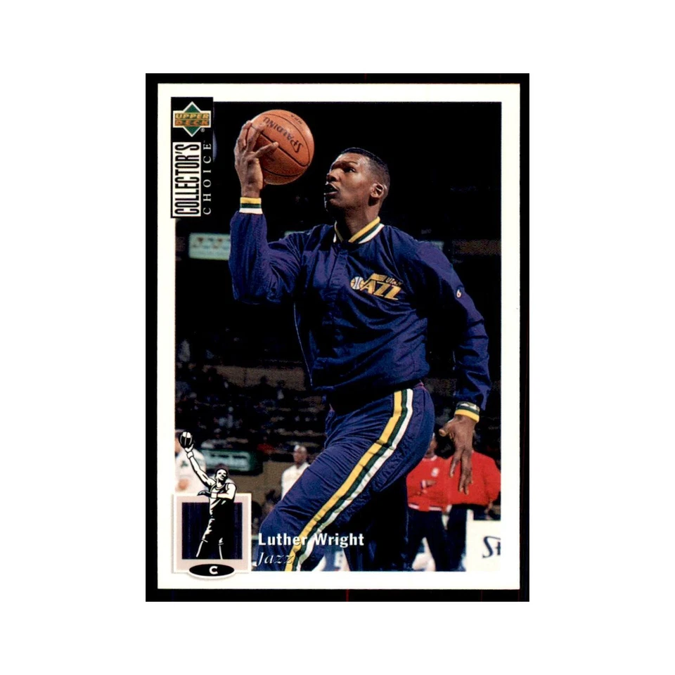 1994 Upper Deck Collectors Choice Luther Wright Basketball Cards #57 - Image 1 of 3