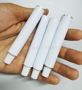5ml 70mm Aluminum Empty Toothpaste Tubes Unsealing Button Needle Cap unsealed - Picture 1 of 6