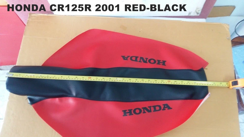 Fit HONDA CR125R YEAR 2001 SEAT COVER RED-BLACK [mi4744] Foto 1 de 4