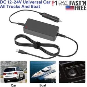 USB-C Type C Laptop 65W Charger Car Travel Charger Power Adapter Universal PD3.0 - Picture 1 of 12