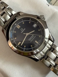 Omega Seamaster Automatic Chronometer 2501.80 Blue Dial Luxusuhr 36mm - Bild 1 von 13
