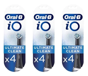 Oral-B iOSeries Ultimate Clean Electric Toothbrush Replacement Brush Head 12Pack - Picture 1 of 12