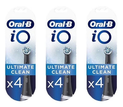 Oral-B iOSeries Ultimate Clean cabezal de cepillo de dientes eléctrico de repuesto paquete de 12 - Imagen 1 de 4