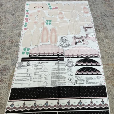 Panel de tela de coser corte Daisy Kingdom conejito conejo felpa Verónica Louise Pascua de colección Foto 1 de 3