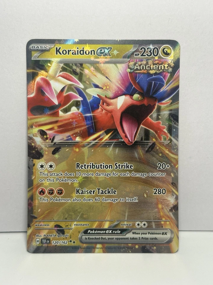 Koraidon ex 120/162 Sv05: Temporal Forces Holo - Image 1 of 1