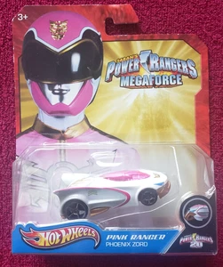 HOT WHEELS 2012 SABAN'S POWER RANGERS MEGAFORCE PINK RANGER_RARE_New_Sealed - Bild 1 von 8