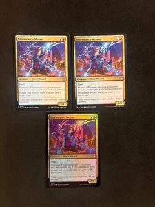 Stormcatch Mentor x3 {2 REG 1 FOIL} [Bloomburrow] Magic MTG Cards LP - Picture 1 of 2