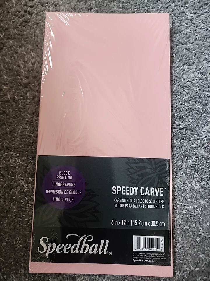 SPEEDBALL ART PRODUCTS Speedball Speedy-Carve Block Bulk-6"X12"