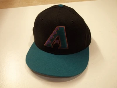 Vintage Arizona Diamondbacks MLB Baseball New Era 5950 Pro Model Hat Size 7 1/8 - Image 1 of 4