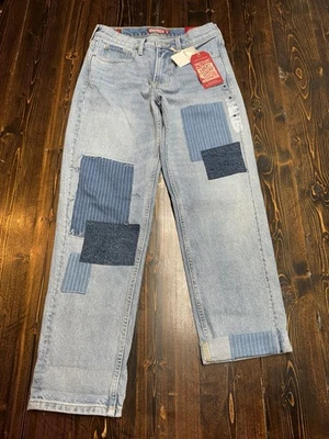 Lucky Brand Women’s Lucky Legend Mid Rise Boy Patch Jeans, Size 02/26, NWT - Image 1 of 4