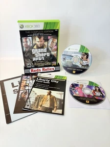 Grand Theft Auto IV Complete Edition Xbox 360 Komplett CIB + Karte Near Mint - Bild 1 von 21