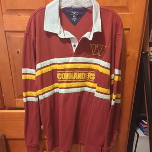 NFL Tommy Hilfinger Washington Commander Langarmshirt mit Beanie - Bild 1 von 3