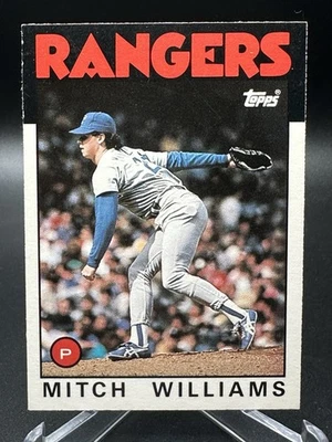 1986 Topps Traded - Mitch Williams #125T (RC) Foto 1 de 2