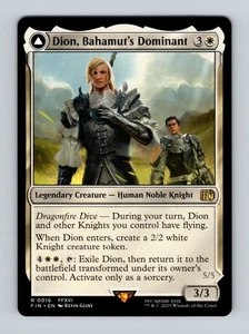 MTG: FIN 16 Dion, Bahamut's Dominant Regular NM - Picture 1 of 2