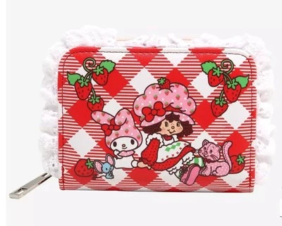 Cartera My Melody, Strawberry Shortcake Together Strawberry Shortcake X My Melody Foto 1 de 4