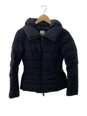 HERNO вниз пальто 38 полиэстер черный простой p1018dl-11106-930 б/у - Изображение 1 из 4