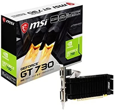 MSI N730K-2GD3H/LPV1 Graphics Board VD7653 Free Ship w/Tracking# New from Japan - Image 1 of 4