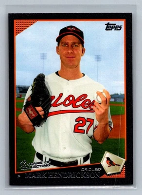 2009 Topps Mark Hendrickson #378 Baltimore Orioles Black Border Border #/58 - Image 1 of 2