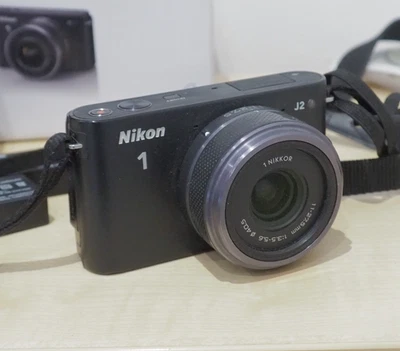 Nikon 1 J2 10MP Digital Camera with  10-30mm Lens and Accessories - Working - Image 1 of 4