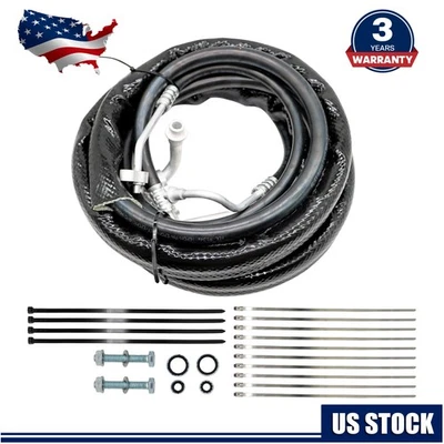 AT34653 Rear AC Line Replacement Lines For Acadia Traverse Enclave 2007~2017 Foto 1 de 4