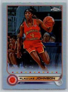 Flau'Jae Johnson 2022 Topps Chrome McDonald's All-American Refractor #45 - Picture 1 of 2