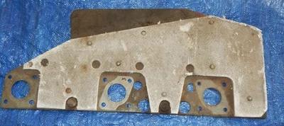 Escudo térmico de tres carbohidratos Austin Healey Mark II usado raro para roadsters BN7, BT7 Foto 1 de 2