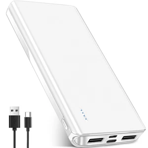 Banco de alimentación cargador portátil 20000 Mah paquete de batería USB doble para iPhone, iPad, Ga - Imagen 1 de 12
