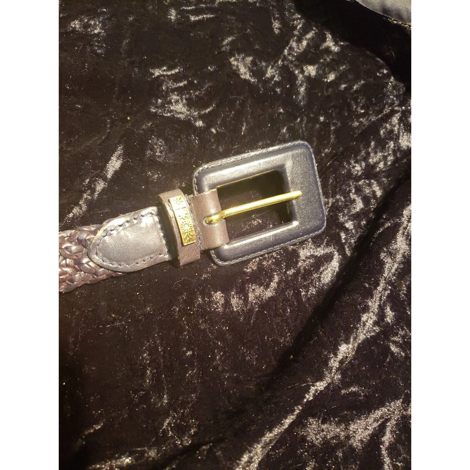 Talbots Braided Leather Belt Womens L Large Brown 6029 Casual Accessories - Image 1 of 4