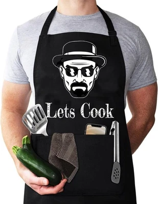 Aprons for Men: Hilarious Funny Men, Chef Cooking Apron - Ideal...  - Image 1 of 4