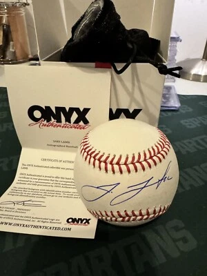 Jake Lamb 2023 Onyx Authenticated Preferred Players autographed baseball - Image 1 of 4
